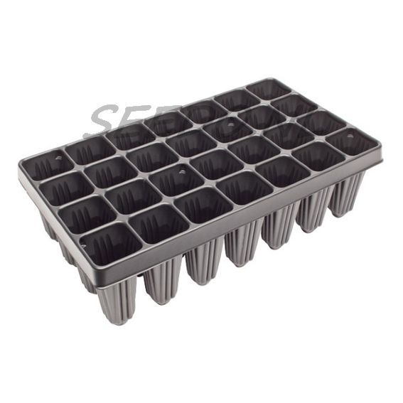 Seed starting tray for trees, palms 28 holes 53x30x15cm